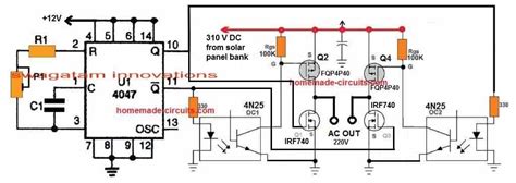 Image result for MOS FET Inverter Circuit