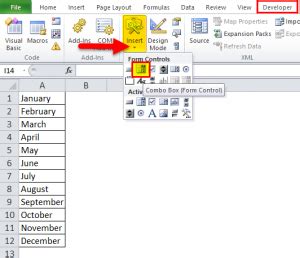 Afbeeldingsresultaten voor Create and Delete Combo Box in Excel