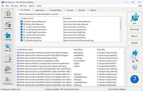 Image result for Scanreg Ini File