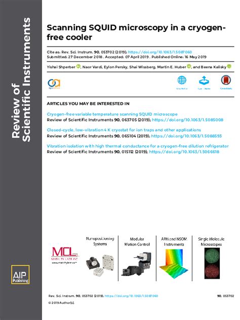 Toradh íomhá ar Squid Microscopy
