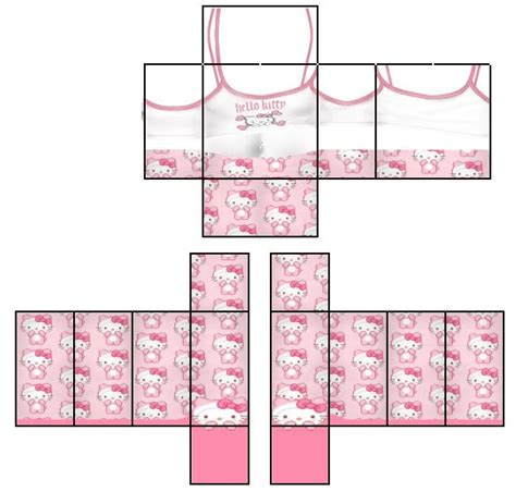 Image result for Hello Kitty Roblox Torso Template