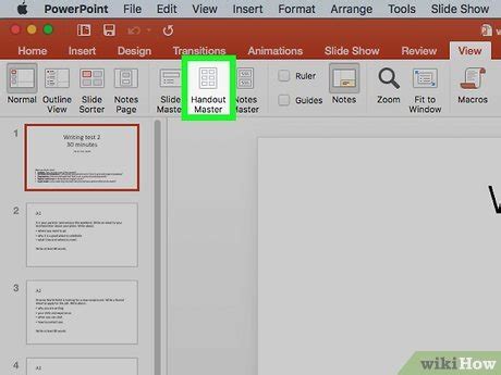 Image result for Hand Out Master View PowerPoint