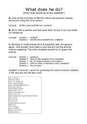 What Does He Do に対する画像結果