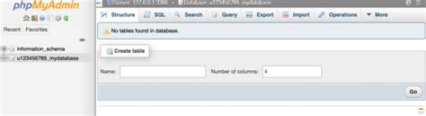 Image result for Not Null in phpMyAdmin