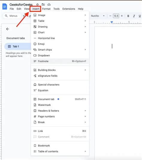 Toradh íomhá ar How to Add Header Box in Google Docs