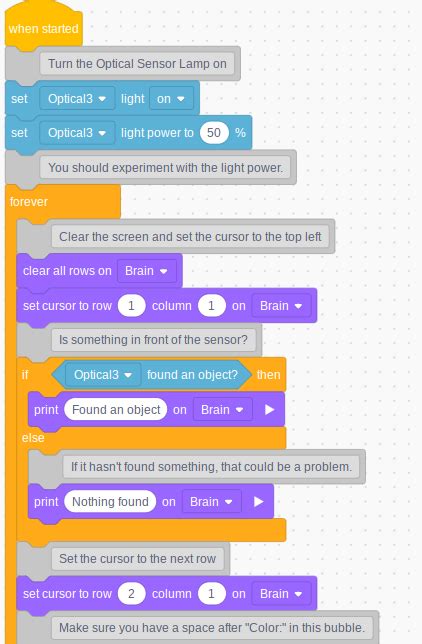 Image result for How to Detect Colors in Vexcode