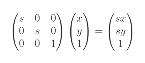 Image result for Scaling Matrices