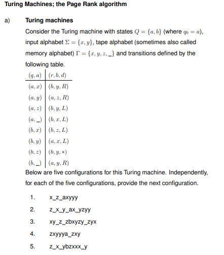 Image result for Turing Machine Problems X Y