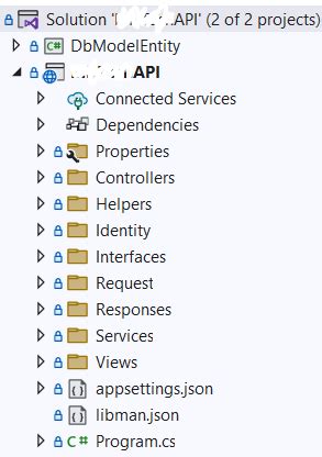 Image result for Organization of .Net Web API Project File