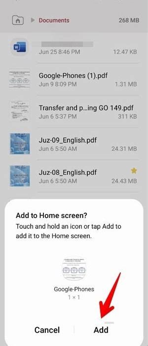 Image result for How to Add PDF File On the Jiami Home Screen