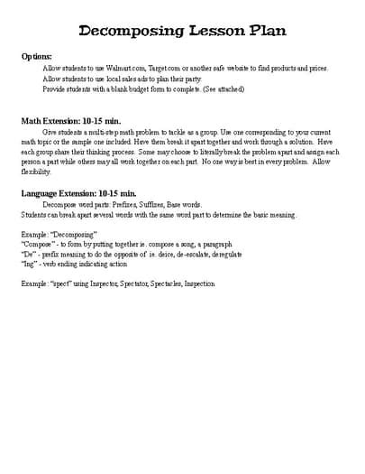 Afbeeldingsresultaten voor Decomposition Computer Science Good Diagram to Explain to Little Kids
