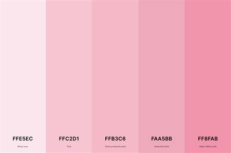 Image result for Soft Pink Color Palette