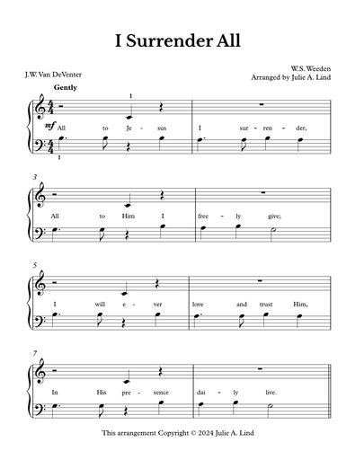 Image result for I Surrender Piano Chords