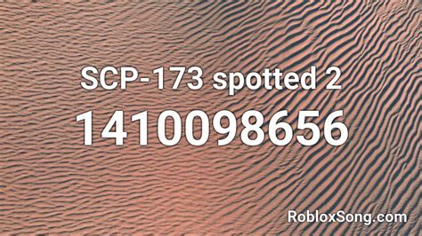 Image result for SCP-173 Roblox ID