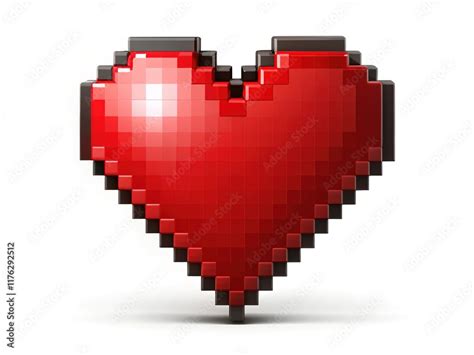 Image result for 8-Bit Heart Graphic PNG