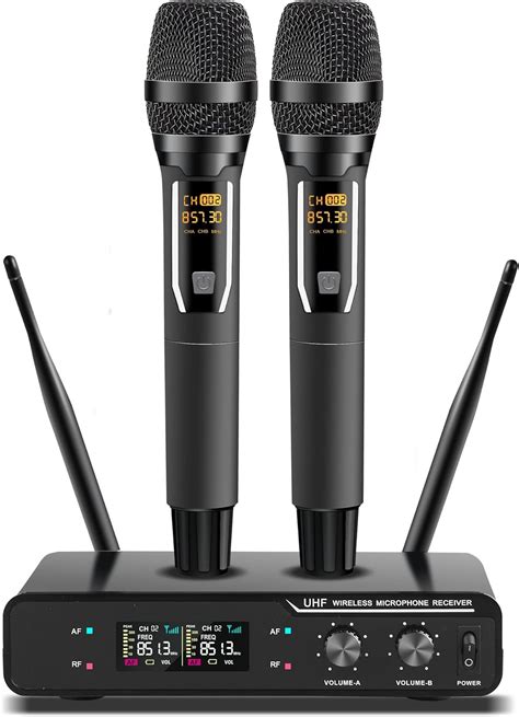 Amazon.com: RXSKERTL Professional Wireless Microphone for Singing ...