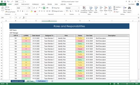 Afbeeldingsresultaten voor Free Printable SOP Template