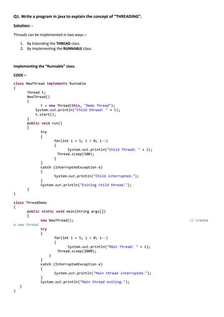 Image result for Java Viva Questions