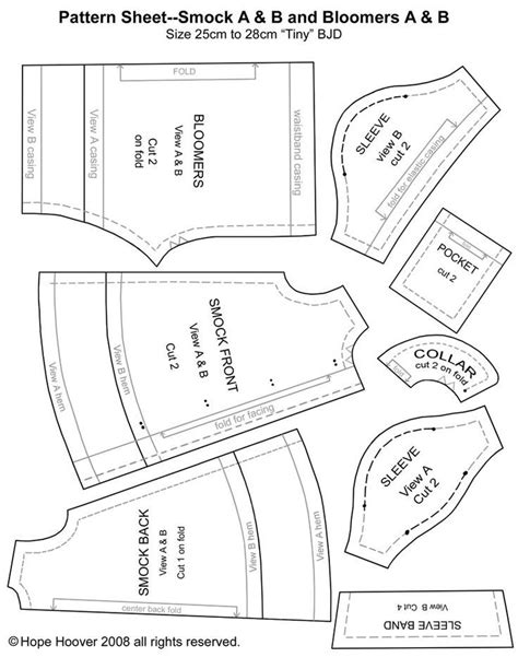 Image result for Printable Baby Doll Clothes Patterns