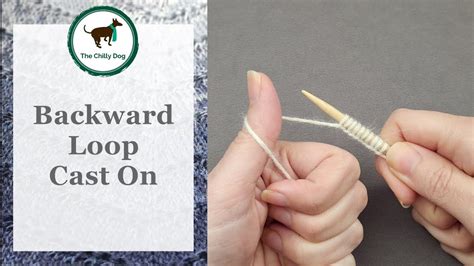 Image result for Cast On Using Backward Loop Method