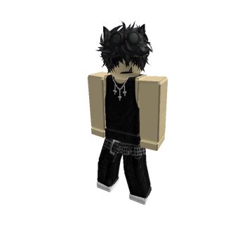Image result for Roblox Emo Avatar with Transparent Background