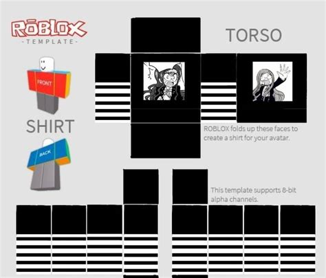 Image result for Roblox Torso Template