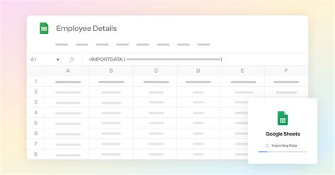 Image result for Import Data into Google Sheets Using C