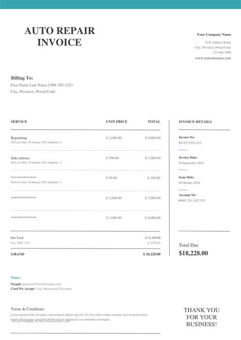 Afbeeldingsresultaten voor Blank Commercial Invoice Template PDF