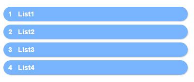 CSS List Top 3 Design に対する画像結果