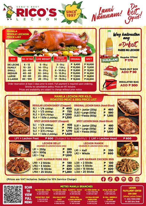 Image result for Doctor Lechon Menu