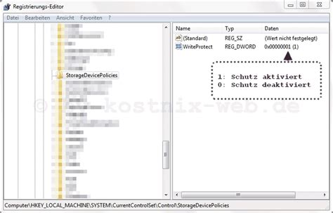 Image result for StorageDevicePolicies Regedit