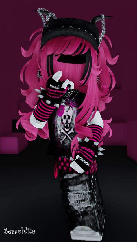 Image result for Roblox Emo Girl PNG