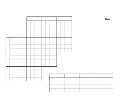 How to Do a Logic Grid に対する画像結果