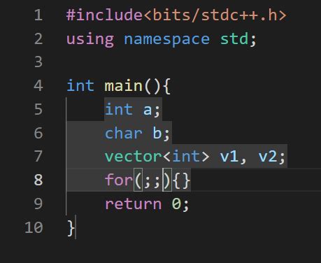 Image result for Code Snippet for C++