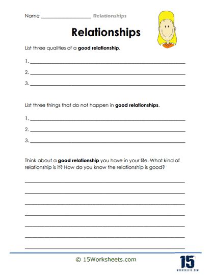 Relationship Worksheet Key Stage 3 に対する画像結果