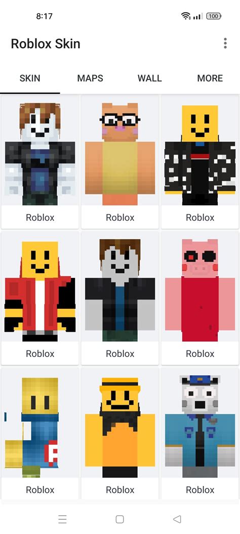 Toradh íomhá ar Roblox Skin Layer