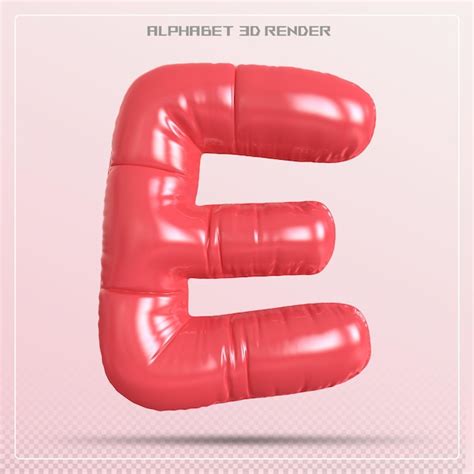 Image result for E in 3D Bubble Writing