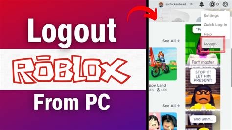 Image result for How to Log Out of Roblox On iPad