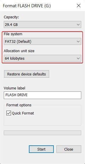 Toradh íomhá ar How To Format Flash Drive