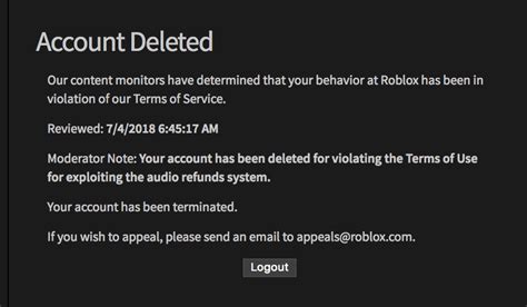 Image result for Perm Ban On Roblox
