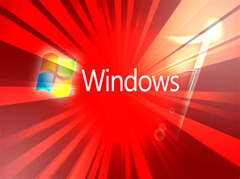 Image result for Windows 7 Red Wallpaper