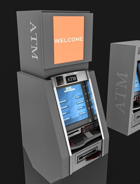 Image result for Low Poly ATM Machine