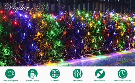 Blinking Holiday LED Net Lighting Multicolor に対する画像結果