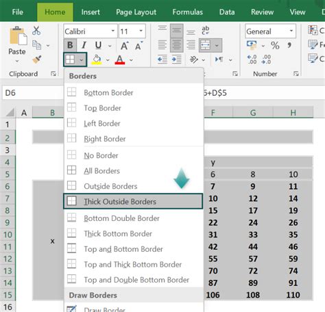 Image result for How to Add Border On Excel