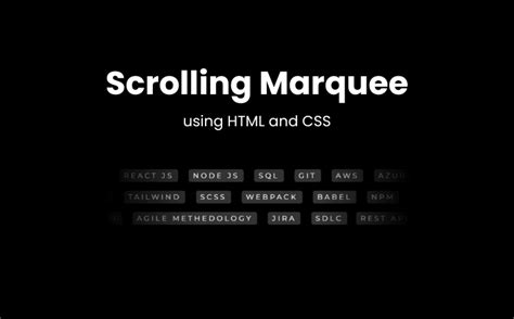 Image result for Scrolling Marquee