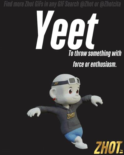 Image result for Yeet Cartoon