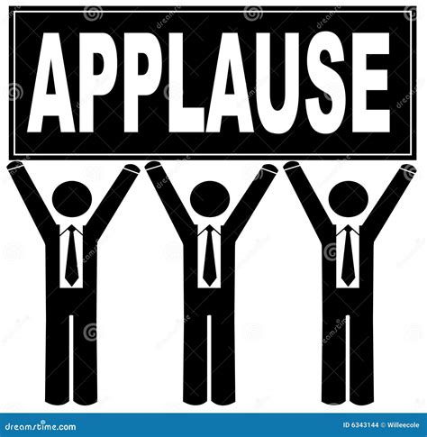 Résultat d’images pour Applause Sign
