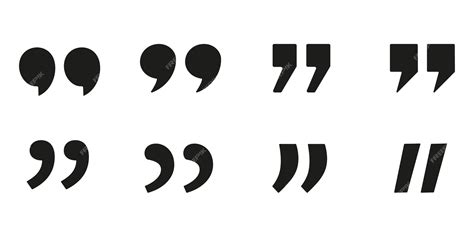 Inverted Commas Vector に対する画像結果