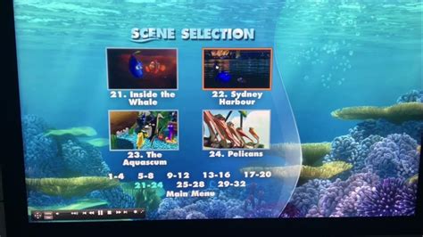 Image result for Finding Nemo 2003 Dvd Menu Walkthrough