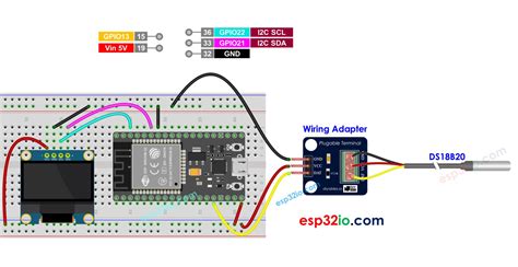 Image result for Esp32 OLED Temperature Sensor